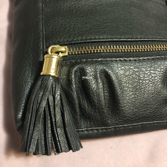 MICHE Black & Gold Tassel Crossbody - Picture 3 of 13